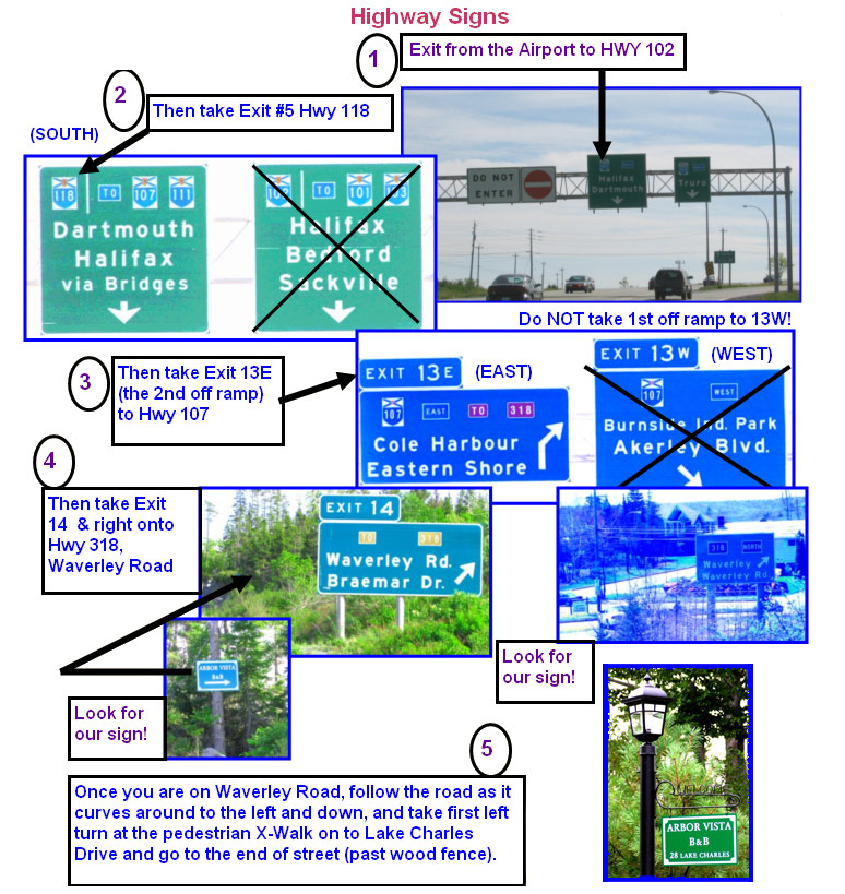 highway signs