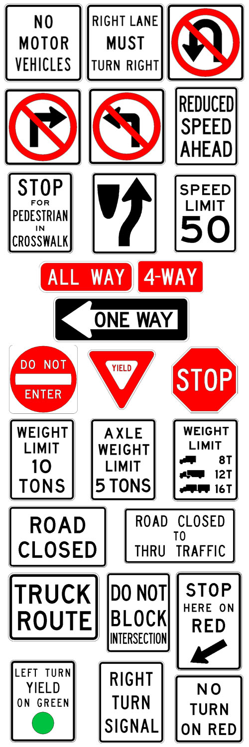highway signs