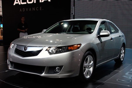 Acura  2009 on 2009 Acura Tsx   Premium White