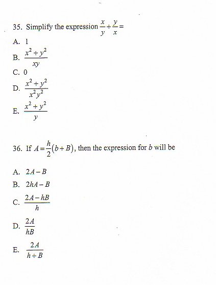 Math help algebra homework