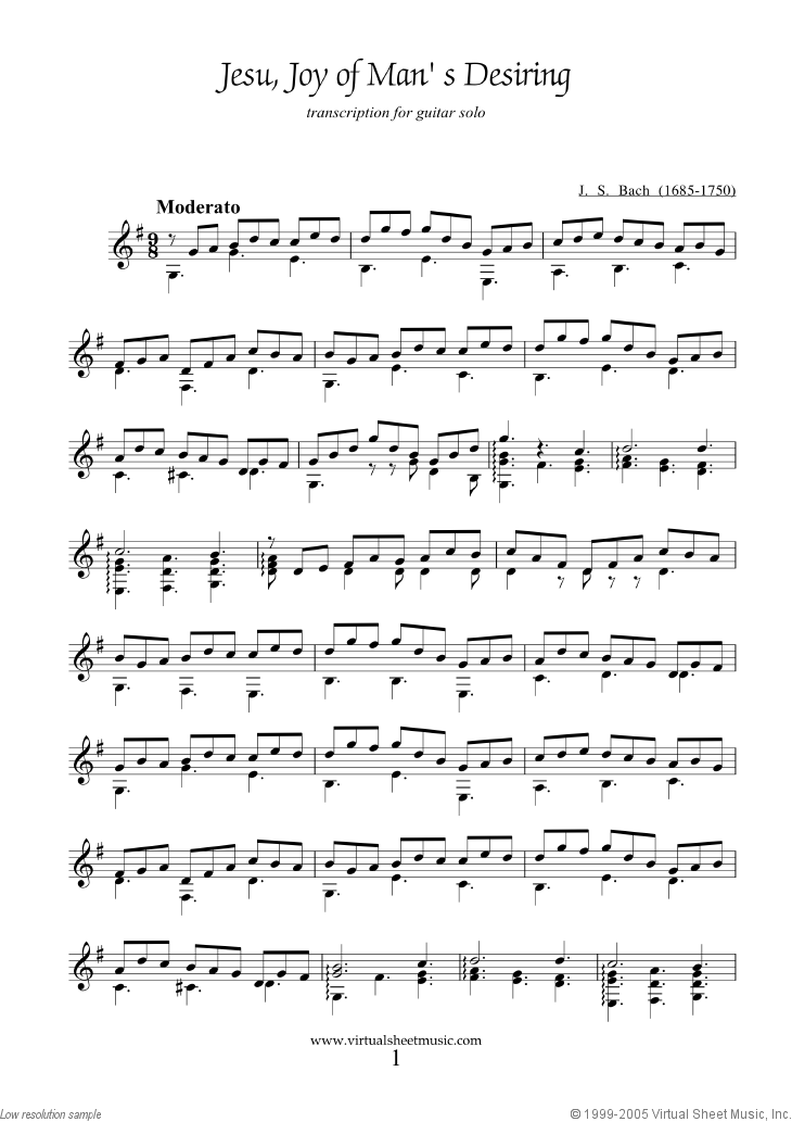 guitar sheet