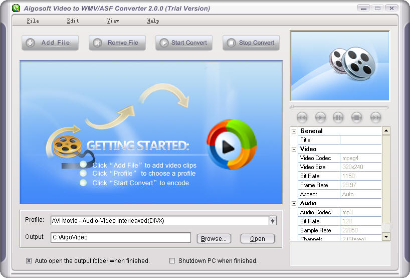 asf converter