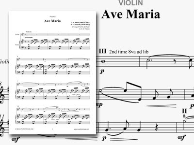 violin sheet