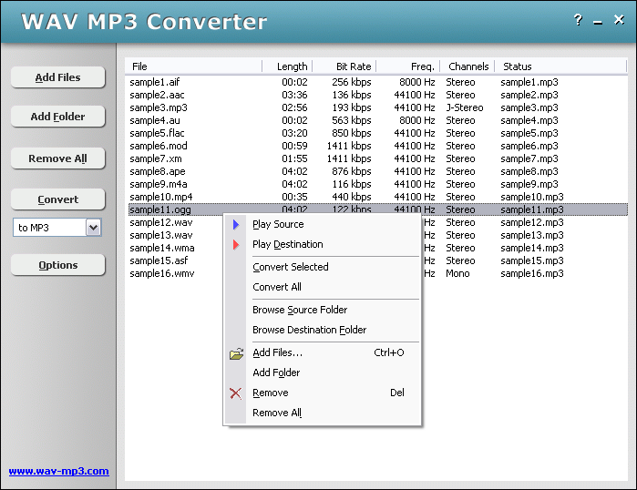 converter to wav