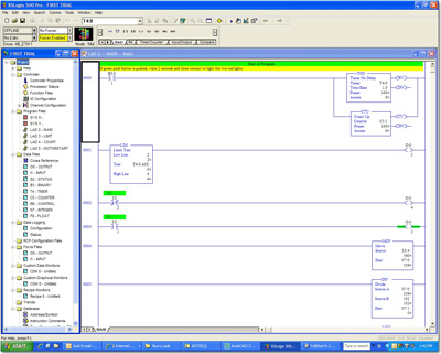 rslogix 500 project