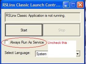 installing rslinx