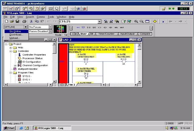 rslinx unable