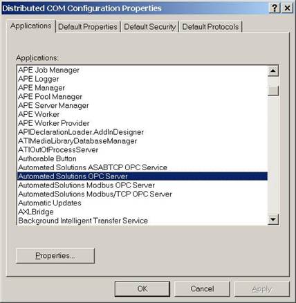 rslinx dcom