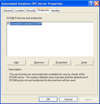 rslinx dcom