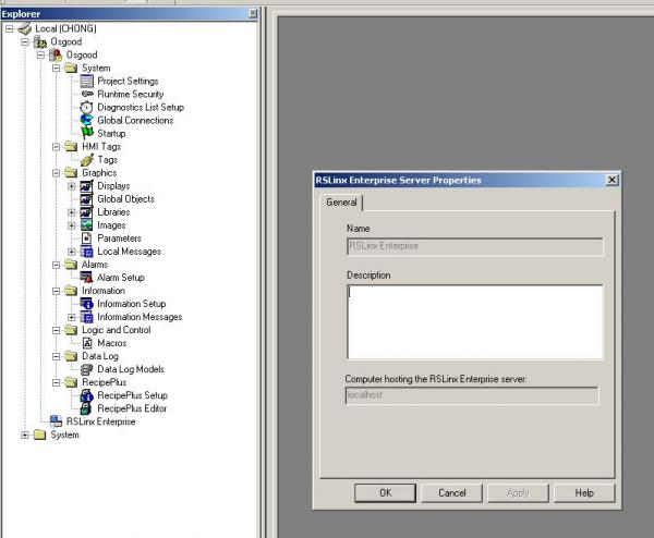 rslinx comm