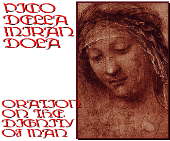 oration on the dignity of man