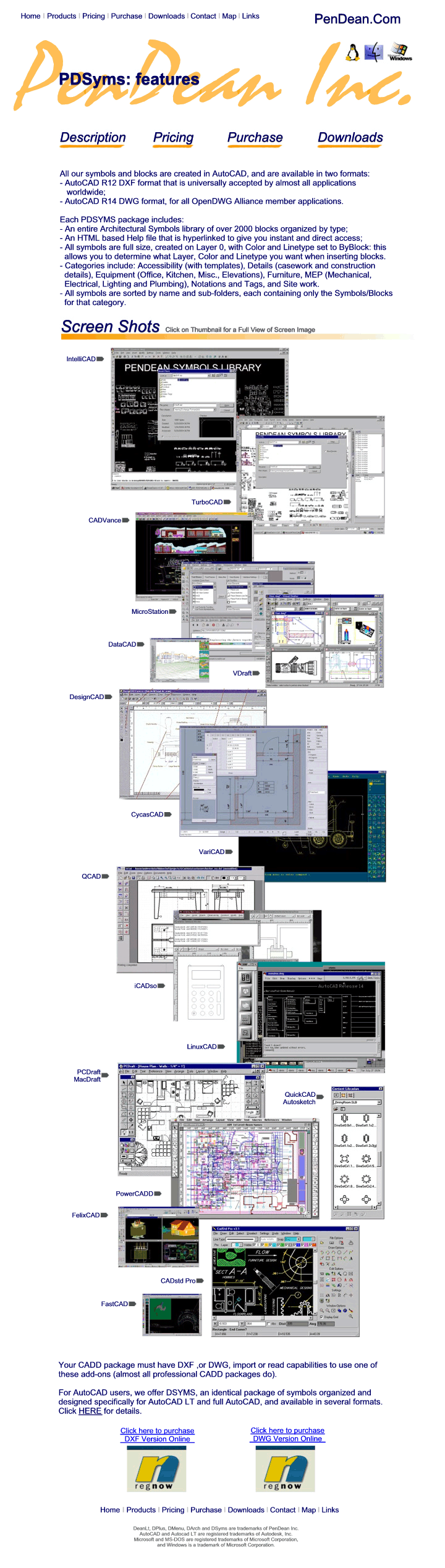 cad symbols