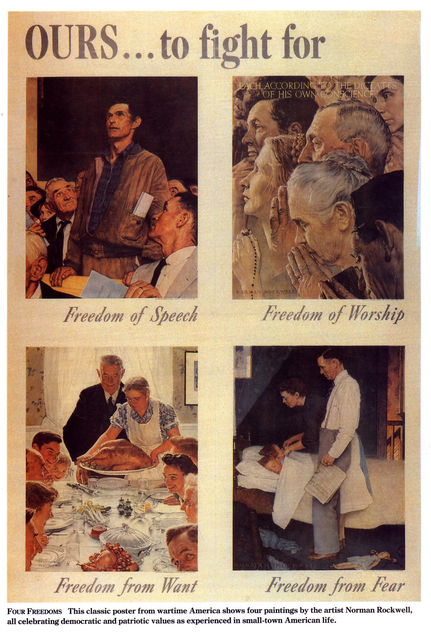 four freedoms rockwell
