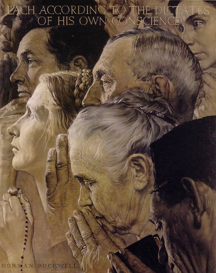 four freedoms rockwell