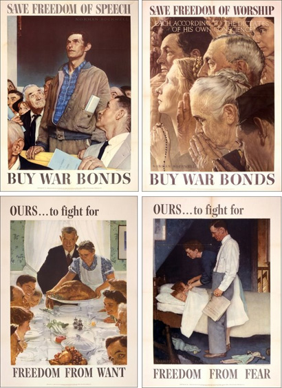 four freedoms rockwell