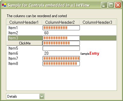 embedded controls