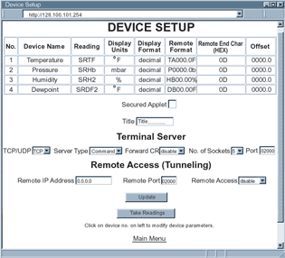 embedded web server