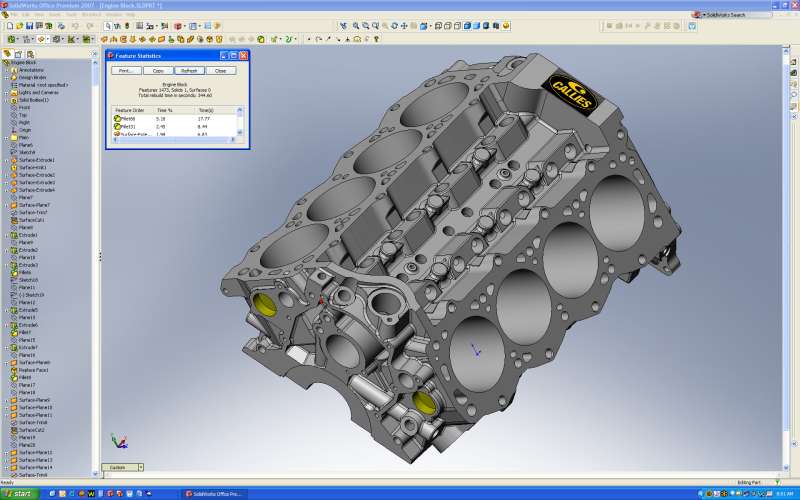 engine block