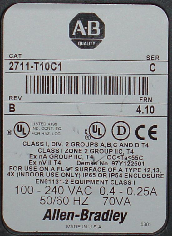 bradley panelview 1000