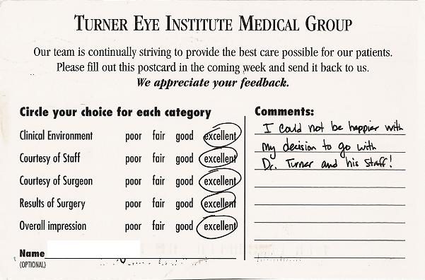 vision correction surgery