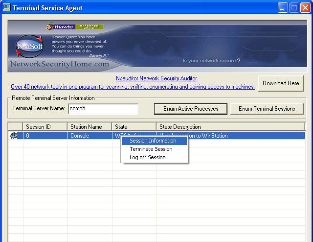 remote terminal services