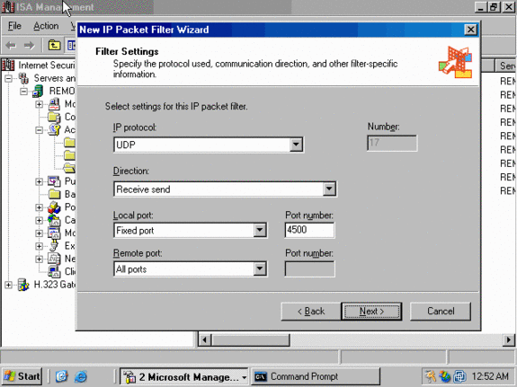 remote port