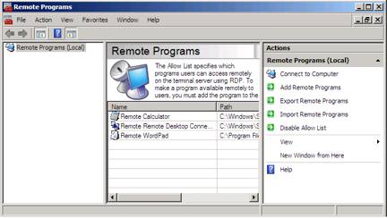 remote terminal server