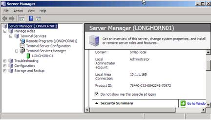 remote terminal server