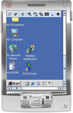 pocket pc remote