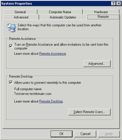 remote terminal services