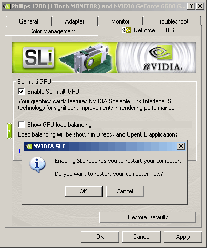 sli premium ethernet driver