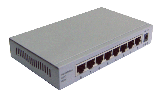 8-port ethernet