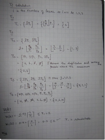 rate monotonic scheduling
