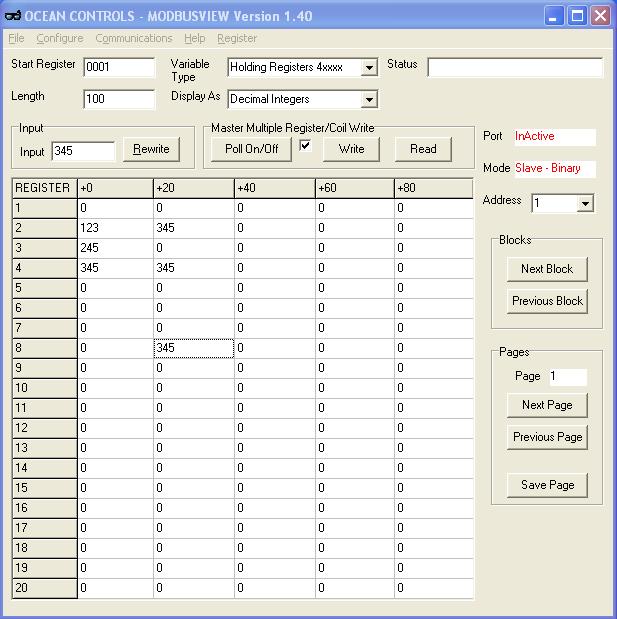 modbus master slave