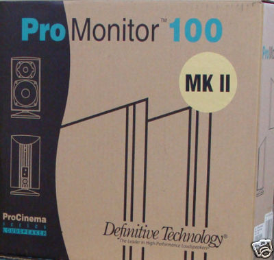 definitive pro monitor 100