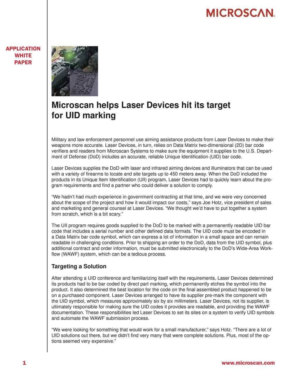microscan pro