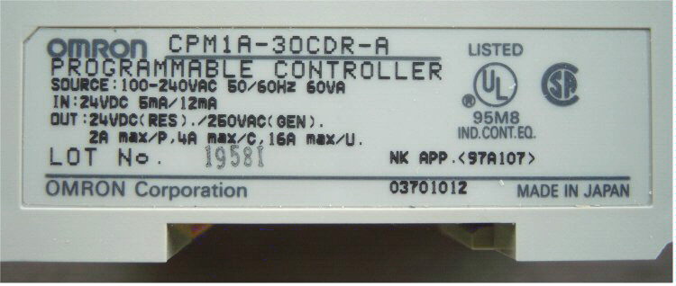 omron cpm1a-30cdr