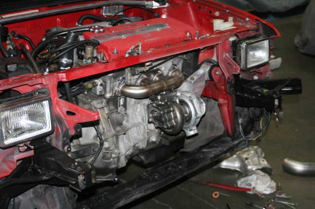 b16 exhaust