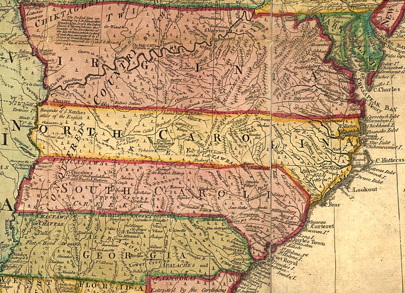 south carolina 1760