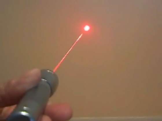 burning laser