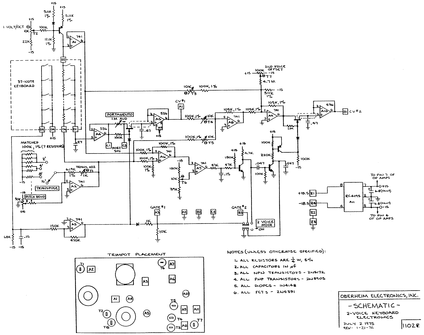 oberheim synths