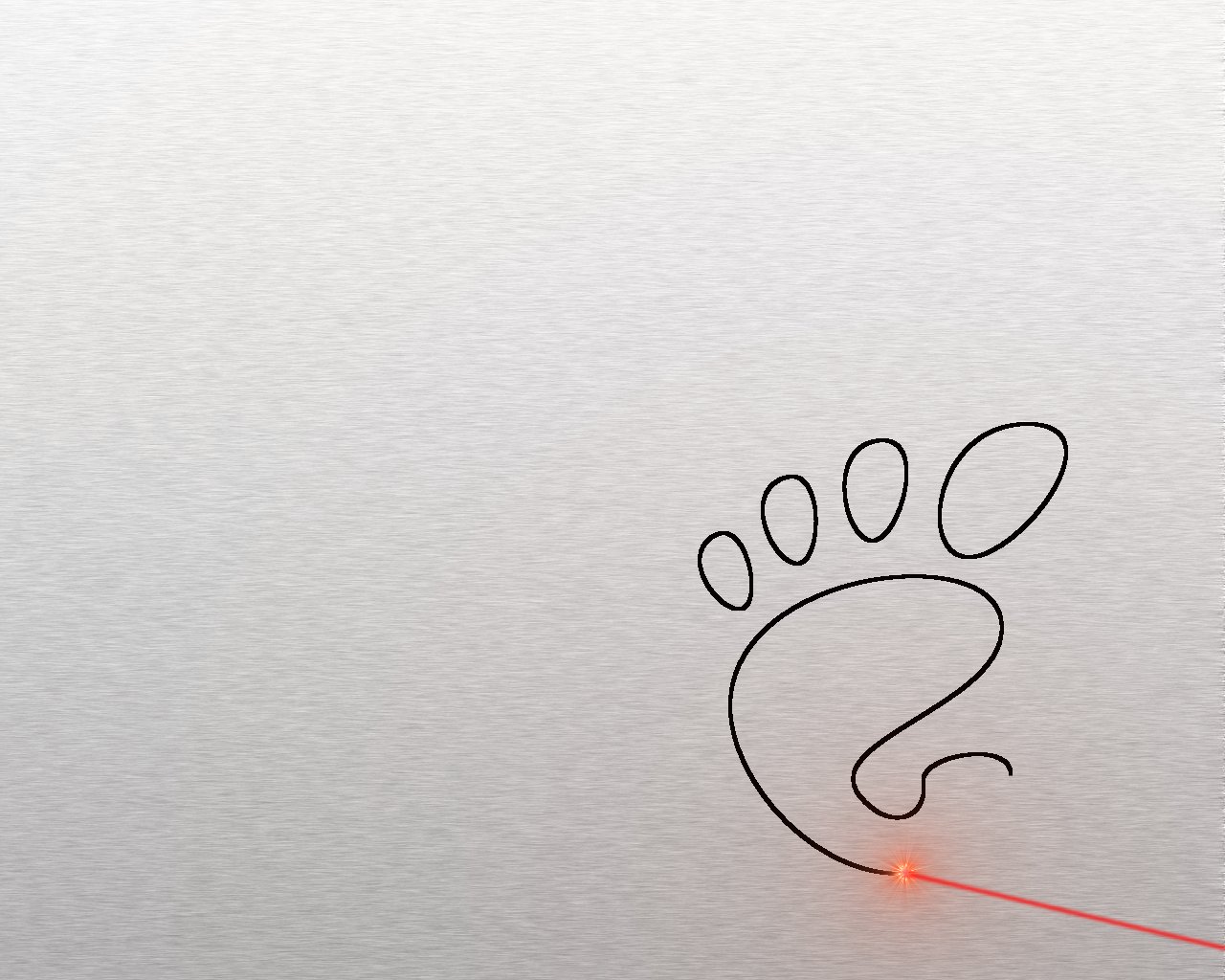 burning laser