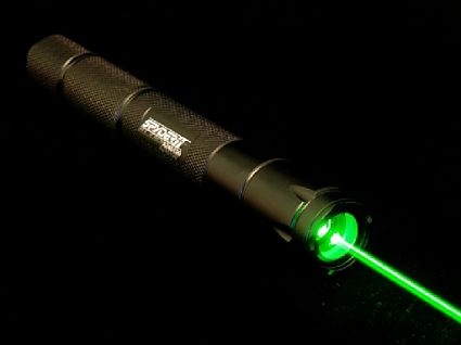 burning laser