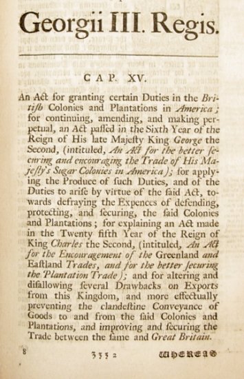 stamp act 1764
