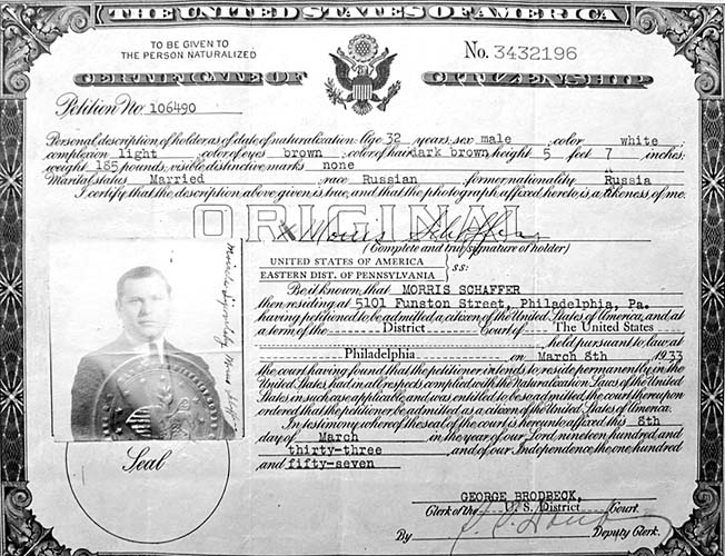 naturalization