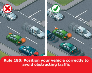 vehicle turning