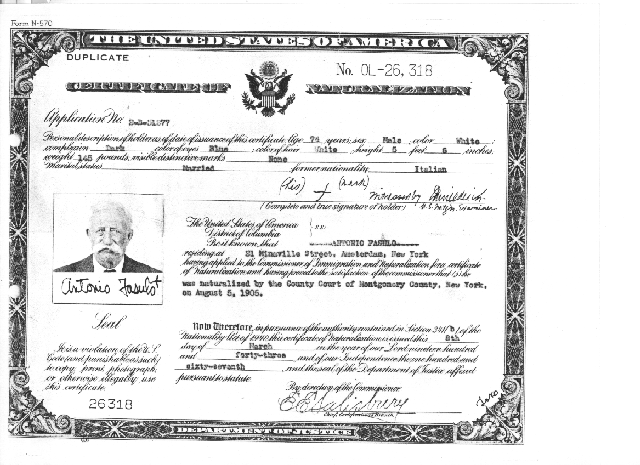naturalization