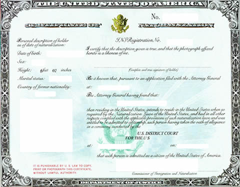 naturalization