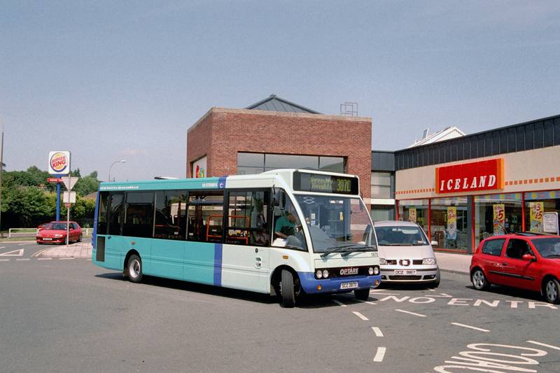 bus turning