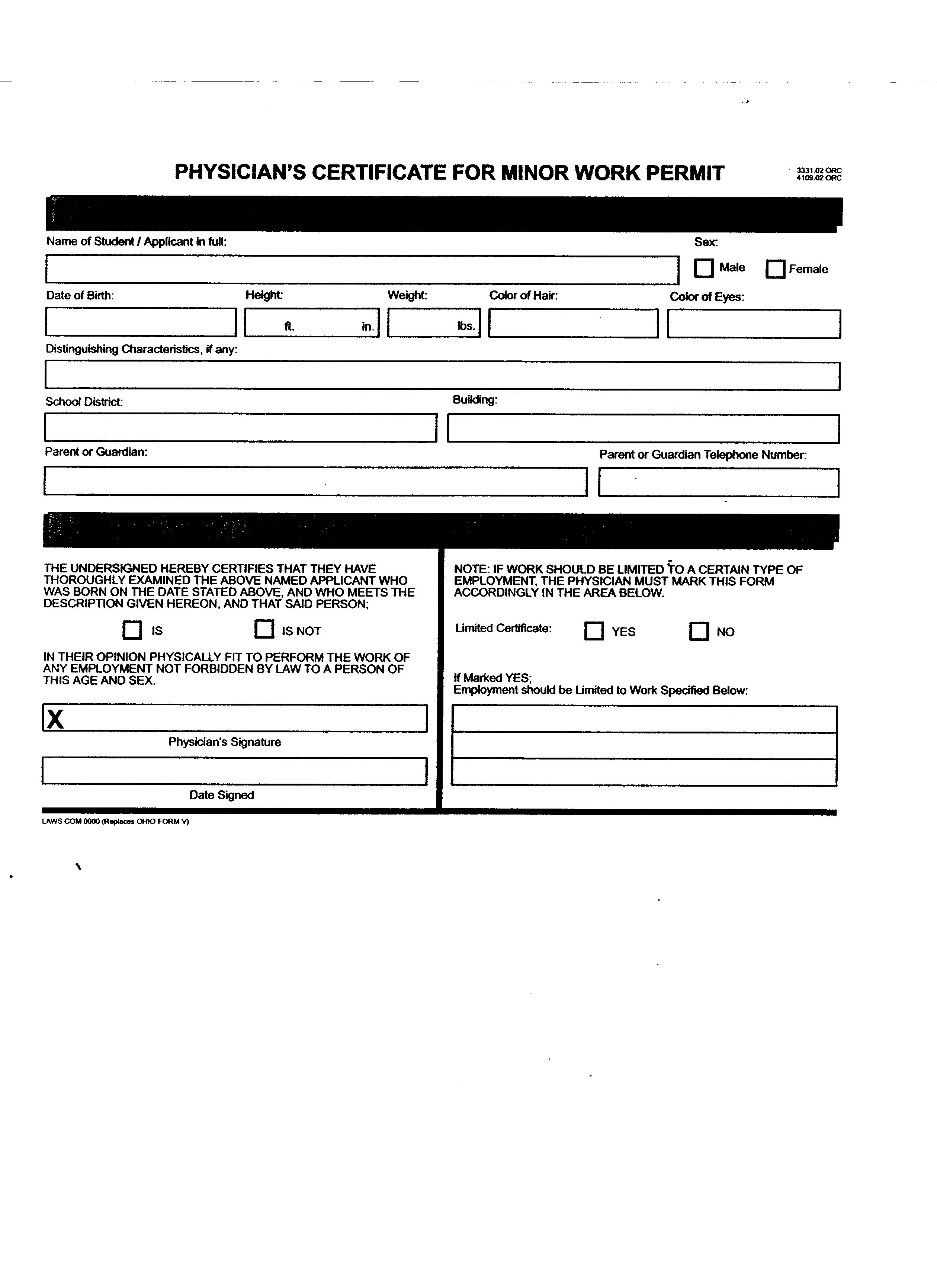 work permit